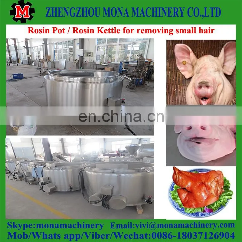 Most Reliable! hair removal chicken cleaning equipment rosin pot