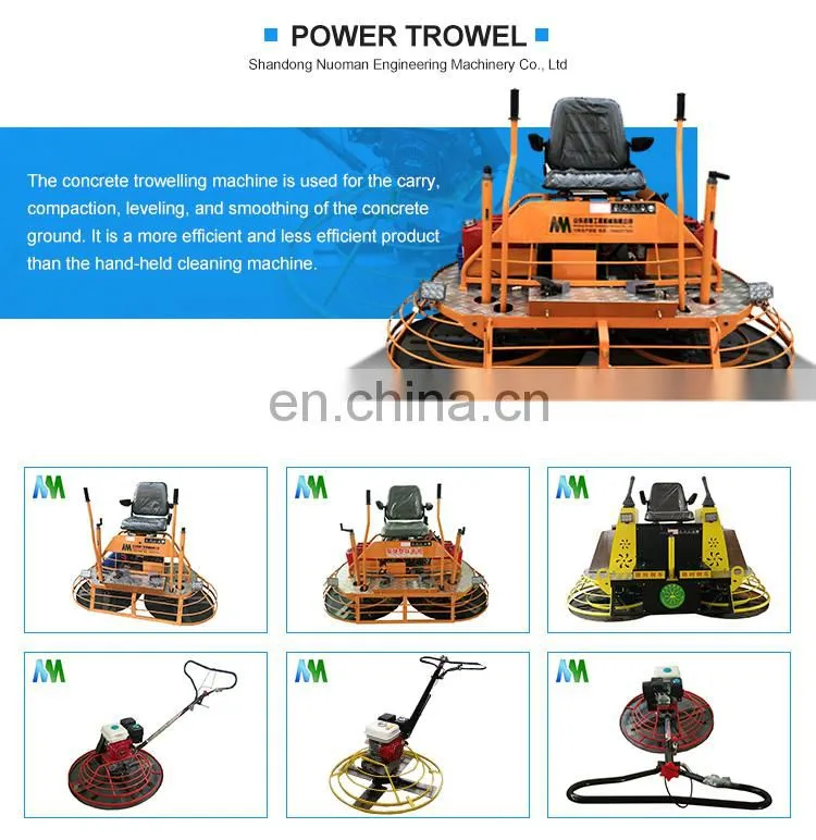 walk behind power trowel concrete helicopter machine for sale