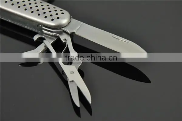 Unique Plastic handle fordable Multipurpose Pocket Knife