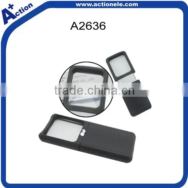 Christmas 3x Magnifier with LED Light for Promotion