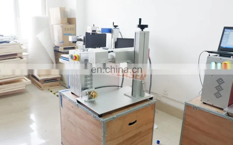 Outstanding pet bottles recycle polyester staple fiber making machine mini fiber laser marking machine 20w
