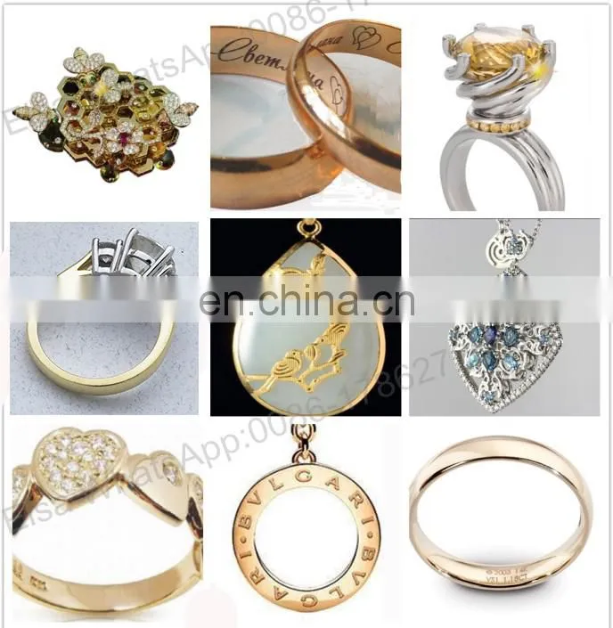 Portable Desktop gold silver Jewelry Laser Welding Machine System with Precise jewelry welding