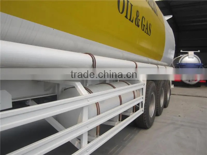 3 axles oil tanker semi trailer