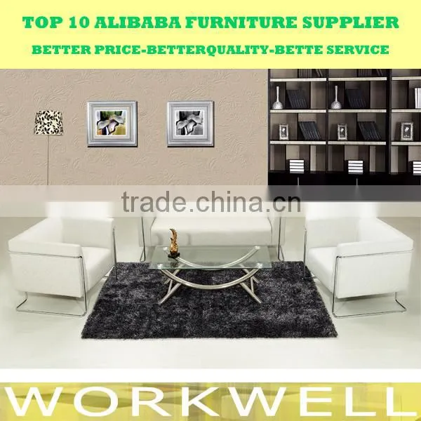 Workwell latest steel office sofa set with low back kw-SS04