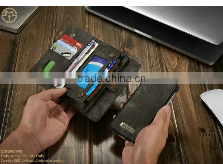 iCaseTec Mobile Accessories Case for IPhone6, Cellphone Cover for IPhone 6s, 2 in 1 Wallet Phone Case For Iphone 6