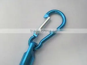 carabiner aluminum led torch