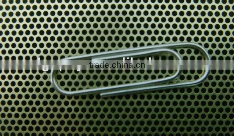 Punching Nickel plated low carbon steel belt Small circular aperture