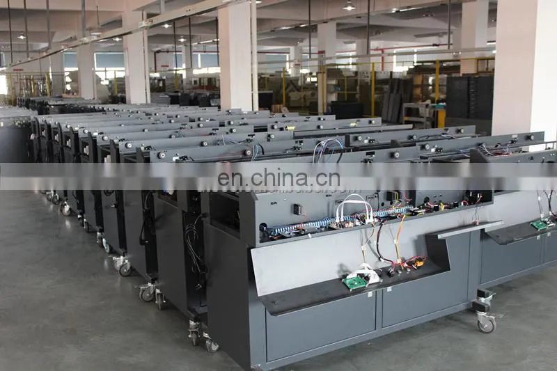 UK5 7inch Touch Screen Silence mute Hot thermal glue book cover binder, notebook hotmelt glue bookbinding machine