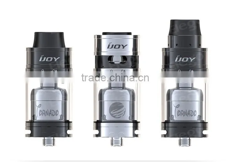 Original IJOY Tornado RDTA with 5ml Supports 300W NEW VAPE Tank Wholesale