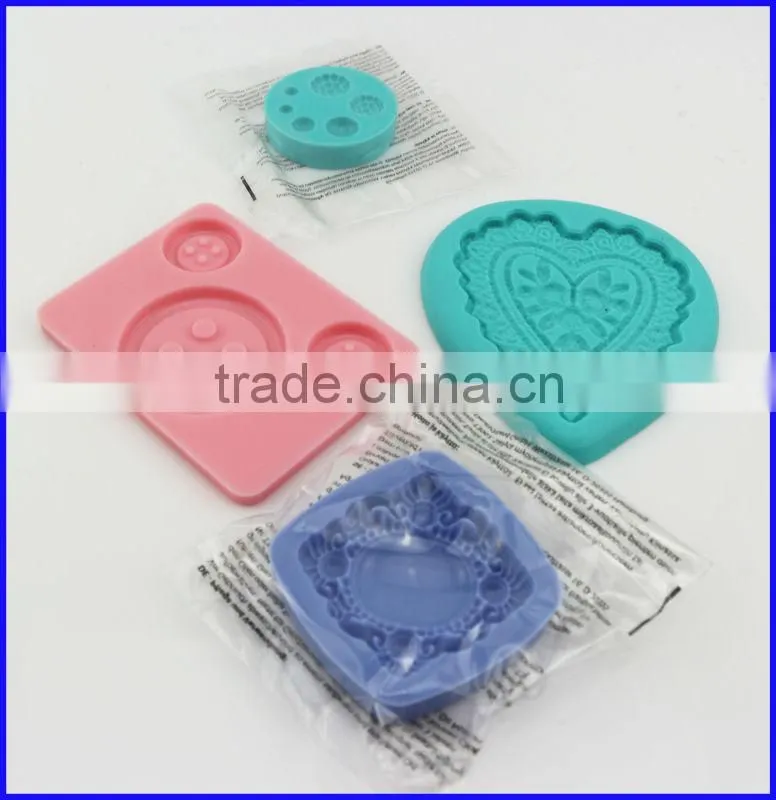 Custom Design Gum Paste Mould Silicone Models Fondant Mold Resin mold