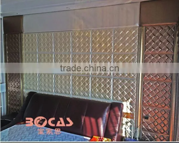 Interior Decoration Wall Panel Leather
