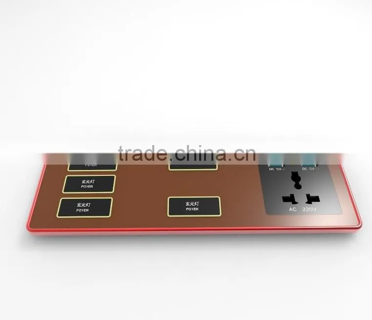 hotel intelligence control single buttsmart home Remote control electrical tounch wifi controlled