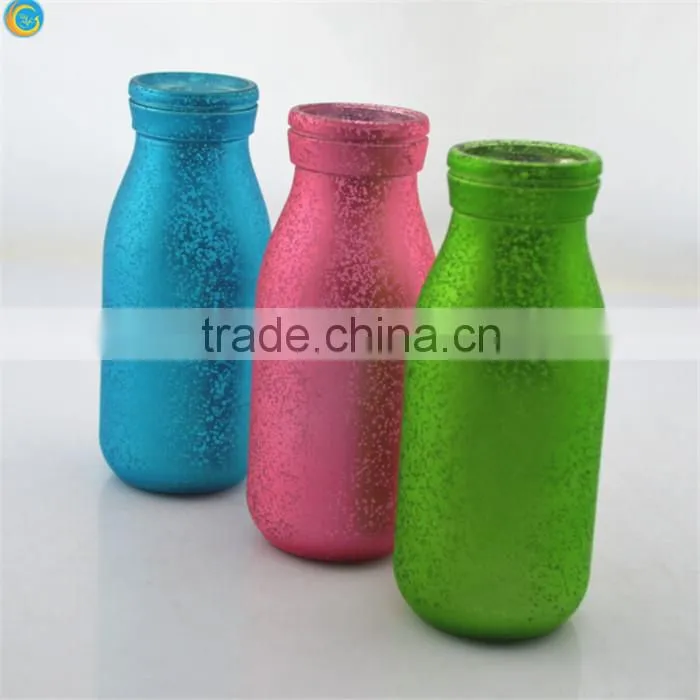 mini mercury glass vases