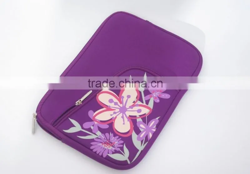 2016 hot selling neoprene soft waterproof laptop carrying bag