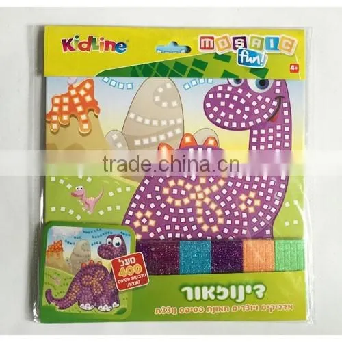 Hot New Products For 2015 High Quality EVA cheap mosaic sticker educational toys for kids