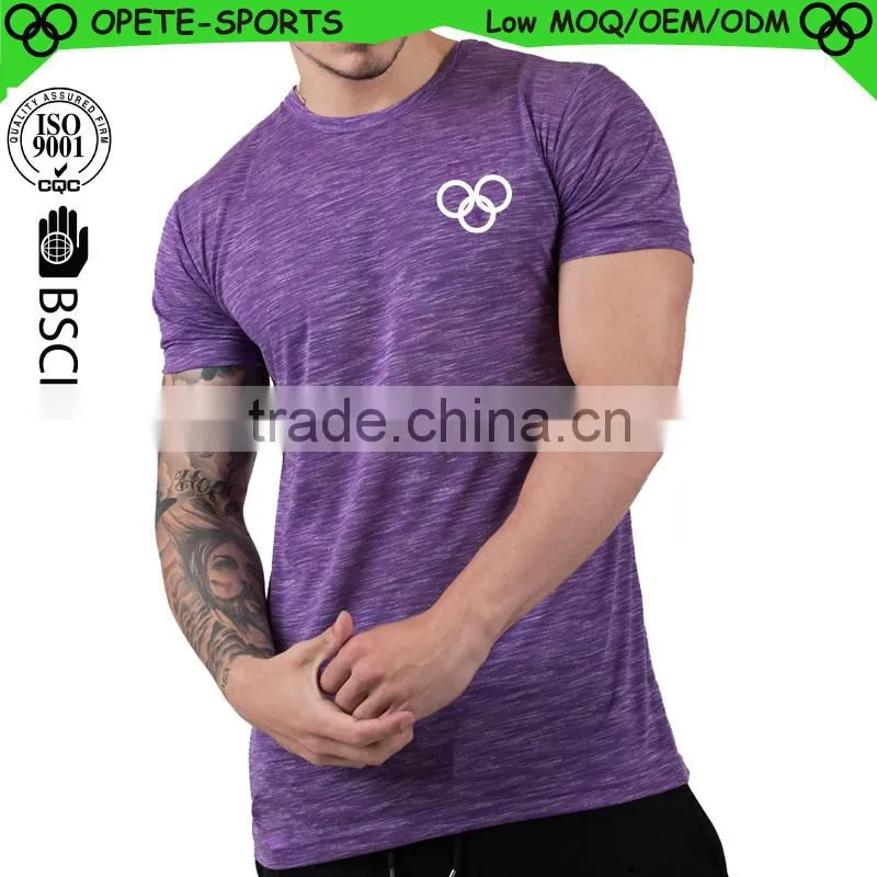Dri Fit t shirts--Dri fit shirts wholesale OEM type Men's sport shirts dry fit t-shirts fitness t shirts dry fit for men