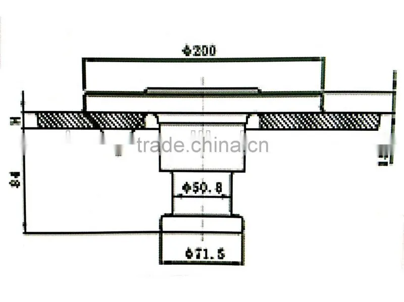 semi trailer kingpin for welded