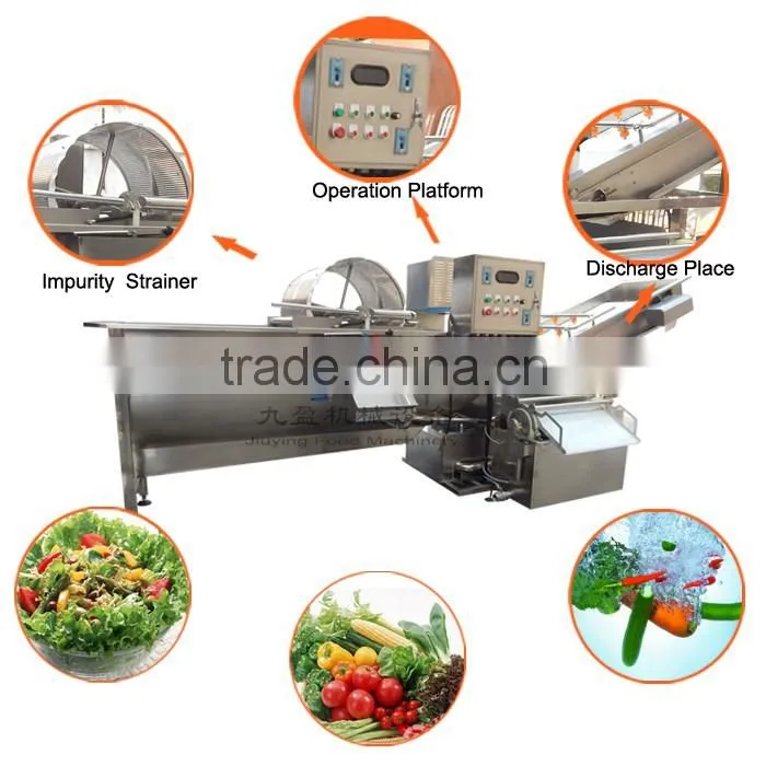 Full automatic Vortex washing processing machine