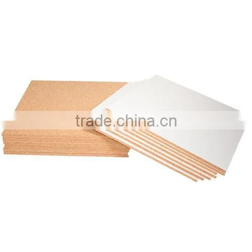 Cork underlay in sheet or roll