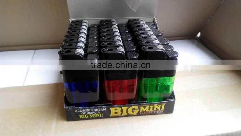 cheap mini king disposable cigarette fint lighter with ISO9994&CR FH-216