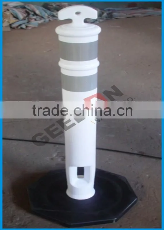 PE body,Rubber vehicle tool post warning post