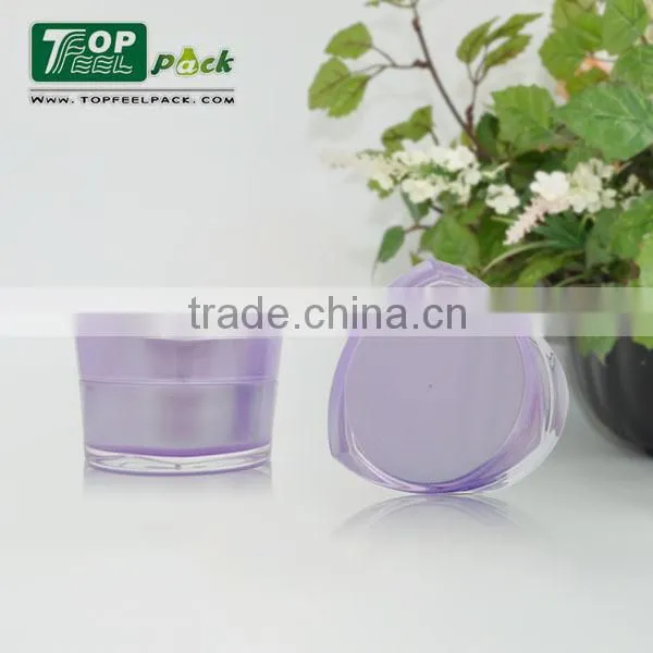 Luxury Acrylic Cosmetic Cream Jars Packaging