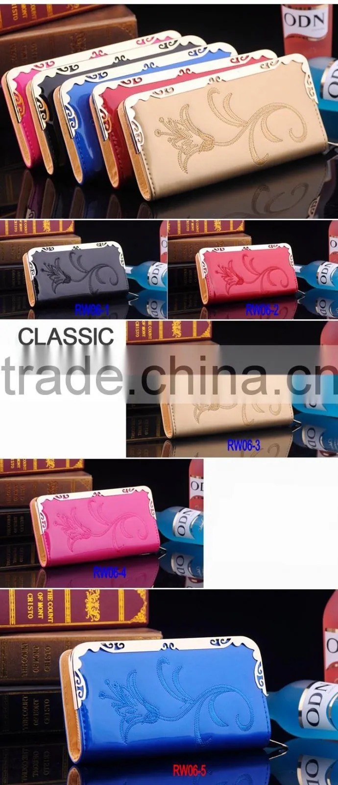 Women's Large Capacity Luxury Wallet With Zipper