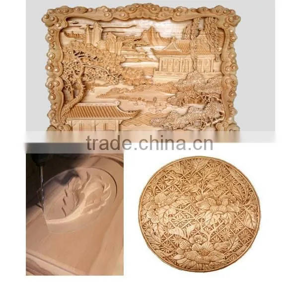 Remax-1325 Oil mist lubrication Vacuum ATC cnc router SYNTEC control system HSD air cooling spindle factory directly