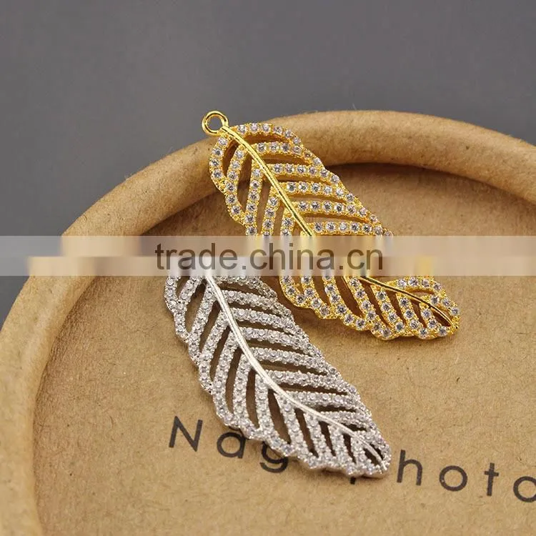 CZ6626 mirco cz pave bracelet flower charm connector,charms for bracelet making
