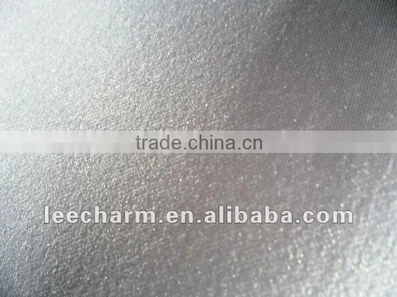 Stiff Handfeeling Bleaching White Artificial Flower Fabric