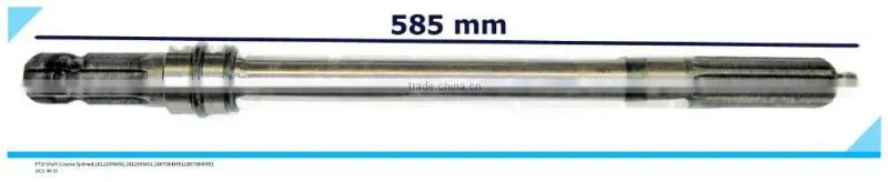 Sinotruck Oem Truck Spare Parts Input Shaft For Heavy Duty Trucks