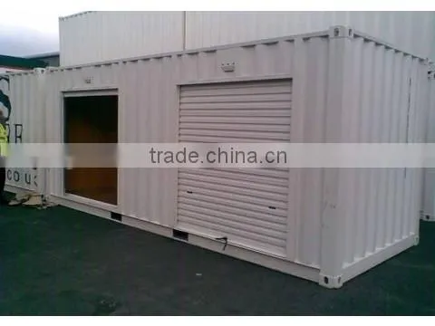 ISO roller shutter container 40ft roller shutter door container shipping