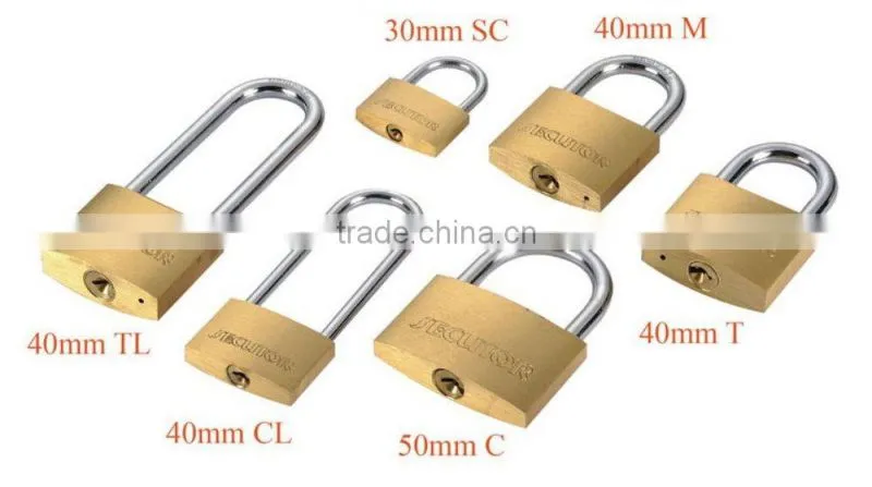 Brass Padlock 30mm 35mm 60mm