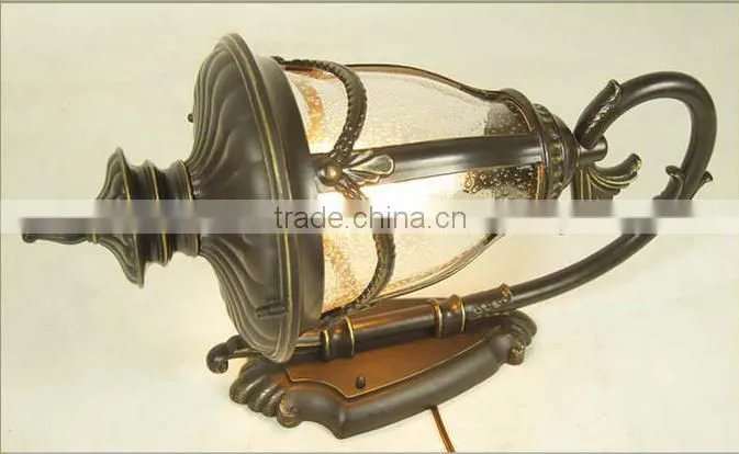 Aluminum Traditional Waterproof garden wall lamp