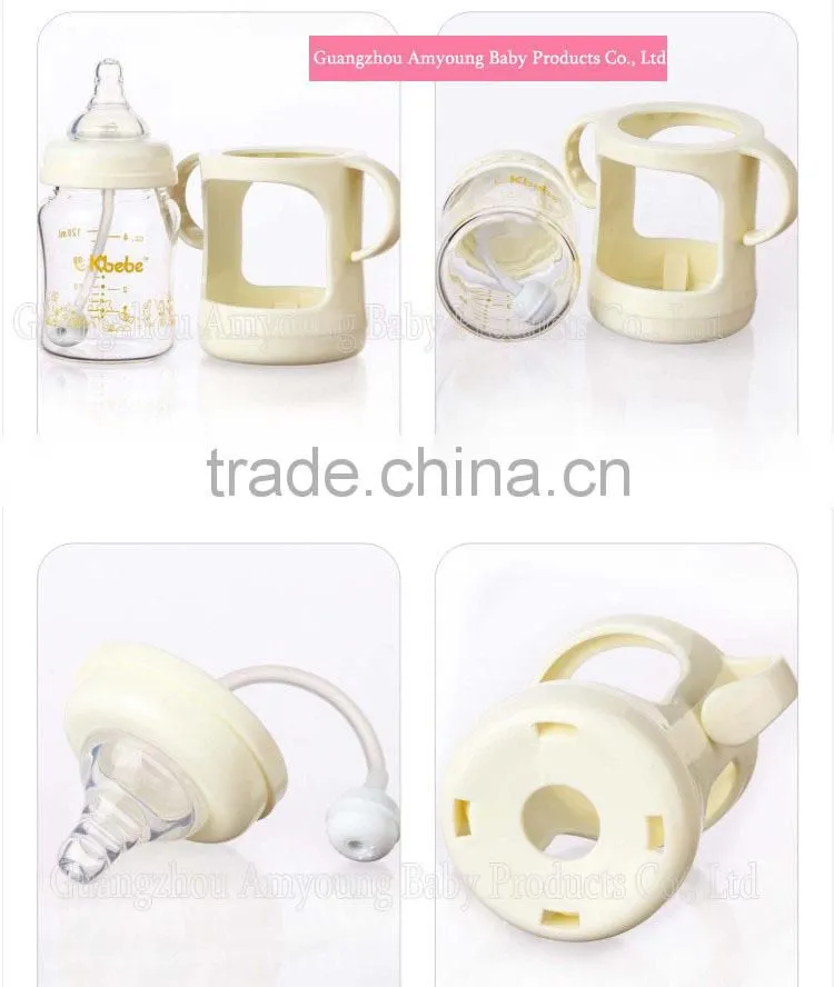 korea innovative products glass baby bottles baby feeder panda milk infant formula glass baby bottle