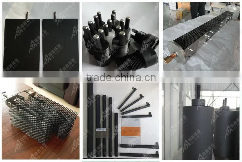 MMO Coated Platinum Titanium Electrode