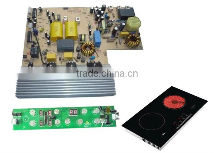 Two burner electric hybrid cooktop from supplier