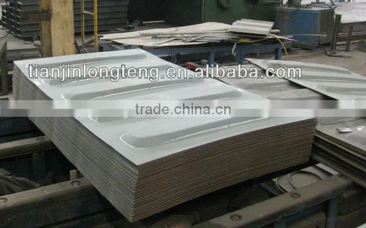 Corten-A shipping container roof panel