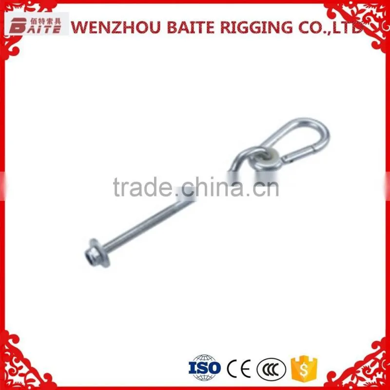 swing hook with nuts and washer In Carbiner Rigging Hardware China Supplier