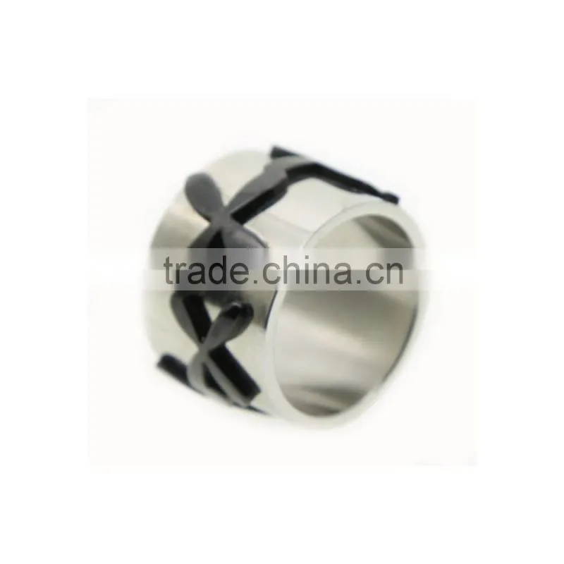Stainless Steel Laser Cutting Widen Cross Rings