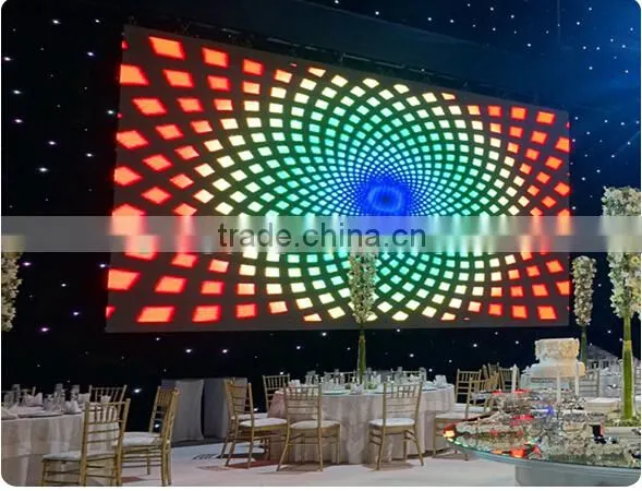 Super slim P5.95 LED video display stage rental sign