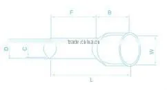 E Series tube type per-insulation terminal