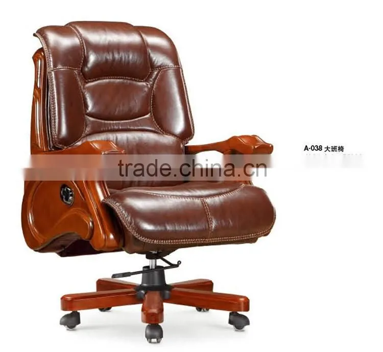 High end executive leather butterfly chair