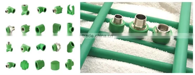 YiMing standard inches ppr pipe sizes