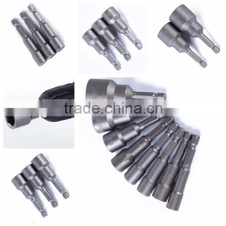 Socket Head Screwdriver Bit 1/4" Hex Power Drive Shank Bits