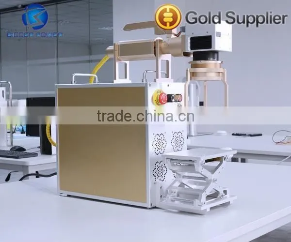 2016 hot sell laser wire metal marking machine
