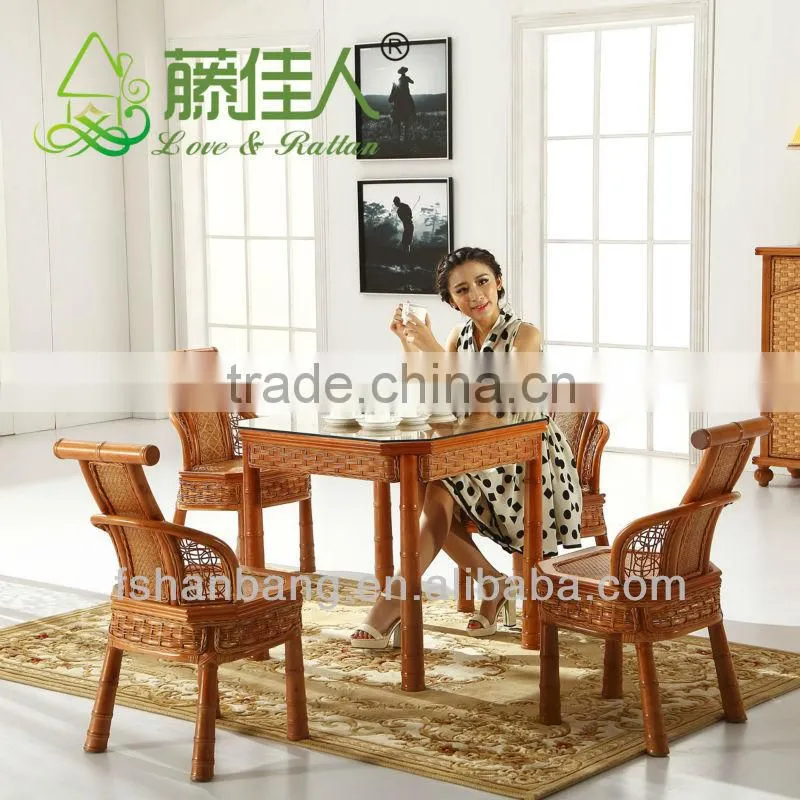 Designer 2 Cane Conservatory Chairs And Table