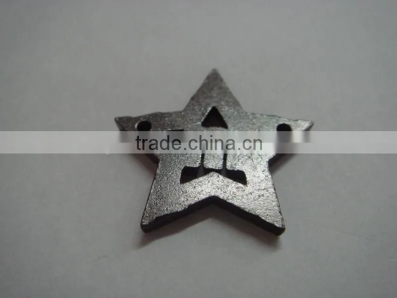 2016 hot sale five star metal zipper puller