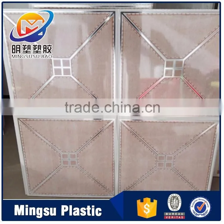 plastic laminated wall panel pvc laminate ceiling covering