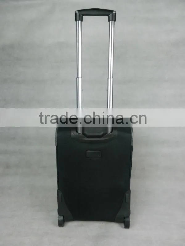 1pc promotional 24'' cabin luggage 600D1200D1680D polyester trolley luggage
